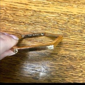 Tory Burch Hex-Logo Bracelet